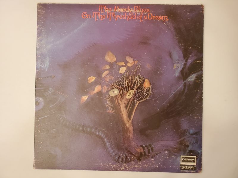 The Moody Blues On the Threshold of a Dream vinyl record